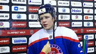 Послематчевое интервью Алексея Василькова