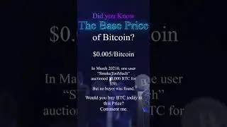 BTC_01 || bitcoin price history || Lowest bitcoin price || base price of bitcoin |btc facts |CRYFTY