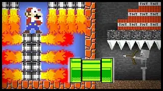 🍄Mario Bros./Minecraft🌍MAZE MAYHEM!! [Super Mario Cartoon Animation]