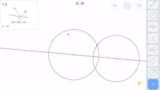 Euclidea 7.5 (Eta 5) Solution walkthrough