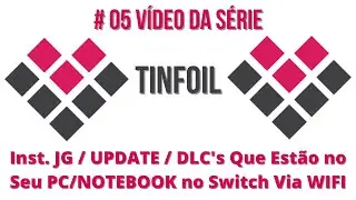 #05–Video from the“TINFOIL” Series Inst.JG from PC/NOTEBOOK on Switch Via WIFI.Read Full Description