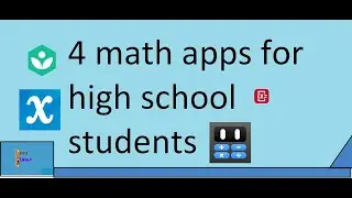 Top 4 math apps for high school students