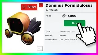 how to get the DOMINUS FORMIDULOSUS on roblox...