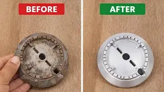 The best Method To Clean The Burners of The Stove