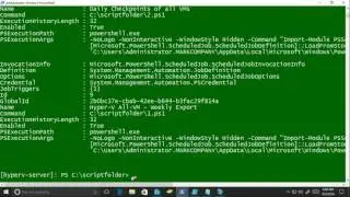 Automate Export of VMs