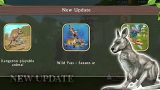 WildCraft: NEW UPDATE | NEW ANIMAL 🦘 NEW MAP, WILDPASS SEASON 6 |