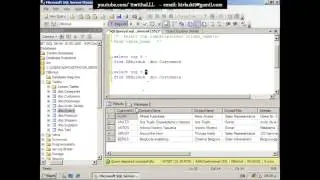 الدرس الرابع- SQL Server 2008 R2 متقدمة - استخدام select top - جزء 1