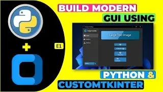 Build Modern GUI Using CustomTkinter GUI Framework in Python - Introduction - E1 -Hindi- Harsh Nagar