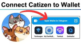 how to connect Catizen airdrop bot to wallet in Telegram