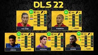 DLS 22 | New Updated Players Rating in Dream League Soccer 2022