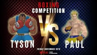 Jake Paul VS Mike Tyson - fight in a nutshell 🥊