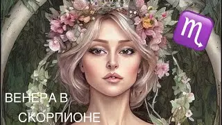 🌸ВЕНЕРА В СКОРПИОНЕ♏️В НАТАЛЬНОЙ КАРТЕ✨8й ДОМ ГОРОСКОРА VITA