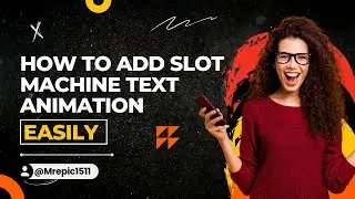 Spinning Slots: A Mesmerizing Text Animation in Alight Motion | Free Project File and XML File