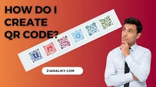 How to Create a QR Code for a website link | How to Change QR Code Color