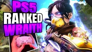 *NEW* Wraith gameplay with controller handcam Apex Legends