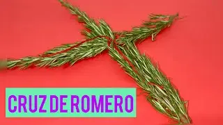 ROSEMARY CROSS Eliminates witchcraft, the evil eye, gossip, fights, and protects you 