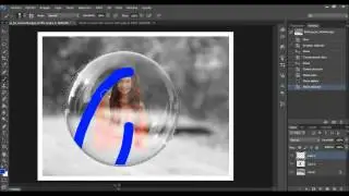 Tutorial: Como hacer una burbuja con un objeto dentro [Photoshop Cs6 o Cs5]