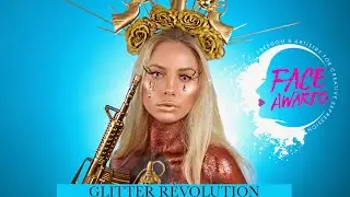 GLITTER REVOLUTION - NYX PROFESSIONAL MAKEUP FACE AWARDS BELGIUM - top 20