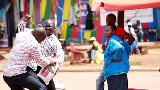 Two men Fighting over a Newspaper Full Prank