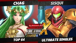 Smash Factor X - Sisqui (Samus, Dark Samus) Vs. Chag (Palutena) Smash Ultimate - SSBU