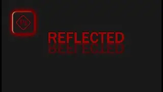 How to Create  Reflect Text Effect in Photoshop | Photoshop Tutorial!