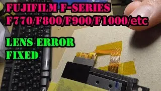 FUJIFILM F-series(F770/F800/F900/F1000/etc) finepix two lens error fixed full-rec