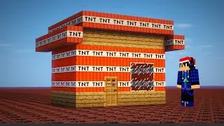 ТНТ ДОМ В МАЙНКРАФТЕ | Rayanplays Minecraft