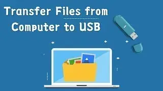 How to Transfer/Copy Files from Your Computer to a USB Flash Drive? ✅