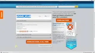 [TUTORIAL] d3dx9_43.dll error