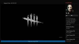 Dad-By-Daylight's Live PS4 Broadcast