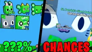 The Chance Of Getting The Huge Leprechaun Cat In Pet Simulator X - Roblox