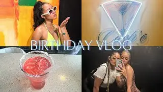 MY 25TH BDAY VLOG IN MEMPHIS | Food, Friends, Pool Vibes, Clubbing & More #birthday #vlog #travel