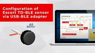 How to configure Escort TD-BLE fuel level sensor on PC via USB-BLE adapter