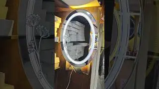led mirror glass LED light sansar 3 colour|| मिरर ग्लास एलईडी लाइट संसार 3 रंग surat Gujarat.