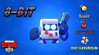Brawl Stars | Bounty, Hot Zone and Duo Showdown | 8-Bit - Game Play 🔥🔥🔥