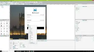 Website Landing Page Login Axure RP