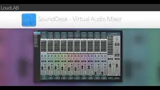 SoundDesk - Virtual Audio Mixer for all audio interface on MacOS