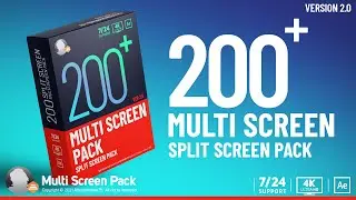 Multi Screen Pack -  After Effects and Premiere Pro MOGRT Template