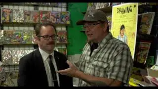 DRAWING BLOOD signing at Golden Apple Comics with Kevin Eastman & David Avallone.