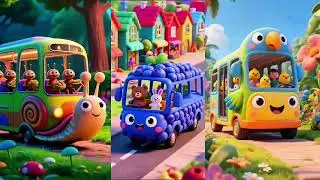 The Viral Happy Fruits Bus – Top Cartoon Song for Toddlers