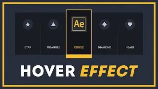 How to make HOVER EFFECT in After Effects | After Effects Tutorial 2020