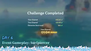 Surfpiercer VI [Day 6] Event Gameplay | #genshinimpact V2.8