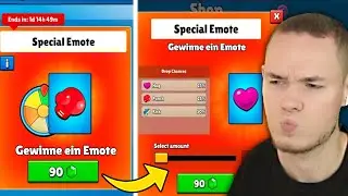 DREHE NICHT am NEUEN EMOTE GLÜCKSRAD, wenn.. 😳 Stumble Guys