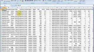 Excel - Using a CSV file