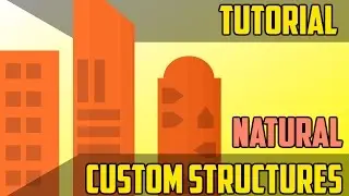 How to Make Naturally Spawned Custom Structures - Minecraft Command Block Tutorial [1.11][1.10][1.9]