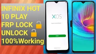 Infinix Hot 10 Play FRP Unlock 2022 | X688B Google Account Bypass Unlock Tool