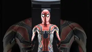 Iron Spider-Man Suit Recreation #vfxcompositing #3drender #3dsmax #spidermannowayhome #vfx