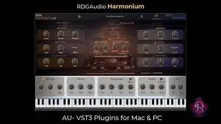 RDGAudio Real Harmonium #shorts | AU VST3 Plugins #harmonium