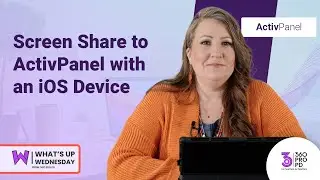 Screen sharing with an iOS device