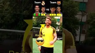 Real Madrid VS Barcelona - Crossbar Challenge 💥💥